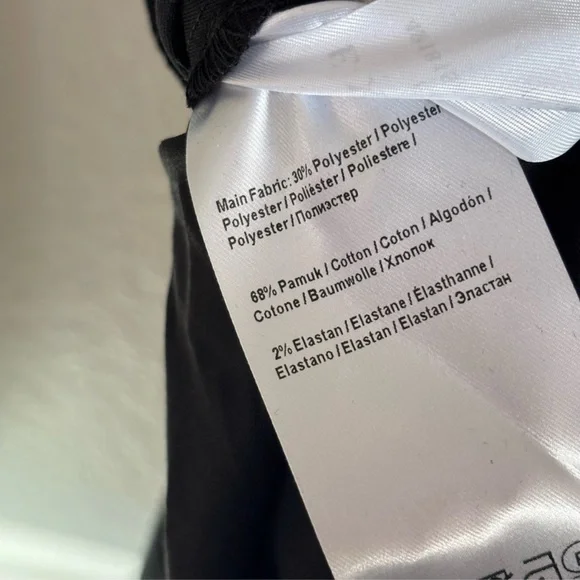 Exquise Anthropologie Black Button-Up Mini Tobie Shirt Dress XS - Picture 6 of 9